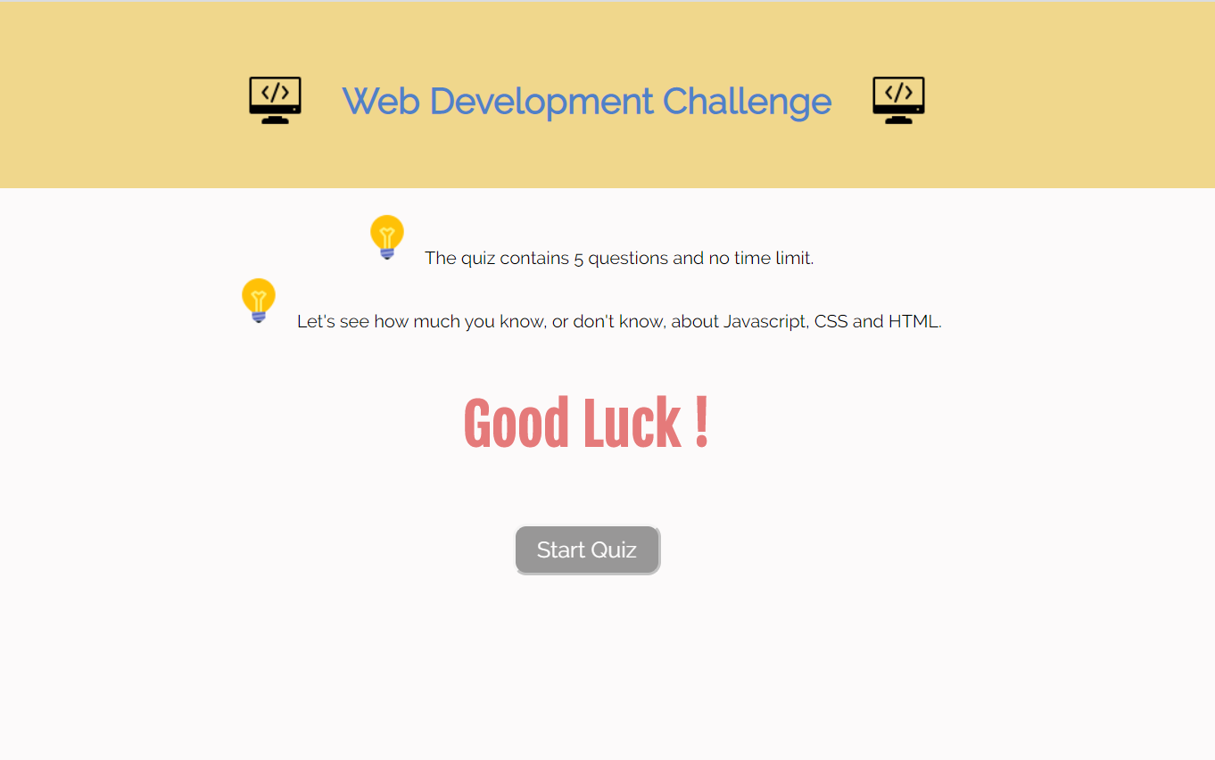 quiz app project 